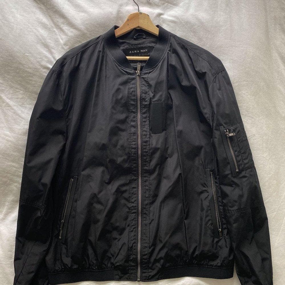 zara bomber jacket